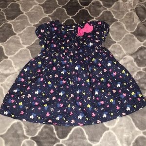 Navy blue floral dress 🛍 BOGO 1/2 Off 🛍